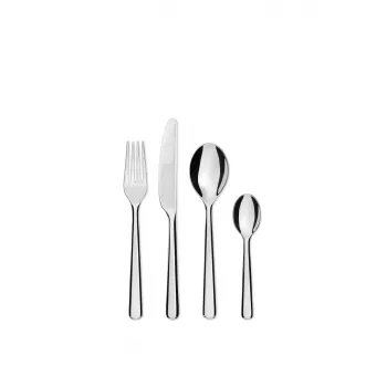Virtuves galda piederumu komplekts ALESSI BG02S24 — galda nažu un dakšiņu komplekts, nerūsējošais tērauds