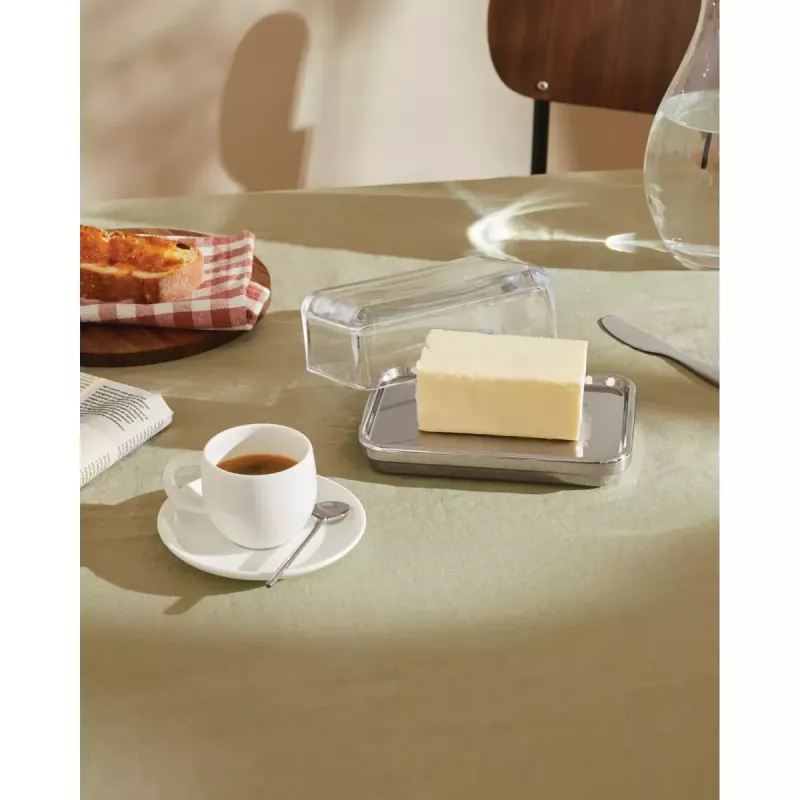 Sviesta trauks Alessi ES03 platums 165 mm dziļums 115 mm augstums 70 mm