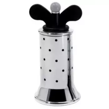 Garšvielu dzirnaviņas Alessi 9098 B melnas nerūsējošais tērauds augstums 132 mm