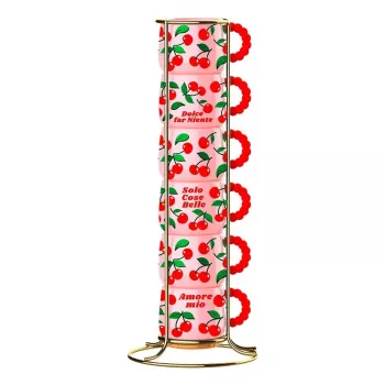Krūzīšu komplekts BIALETTI PFRUIT007 — 6 daļu universālas krūzītes, daudzkrāsains