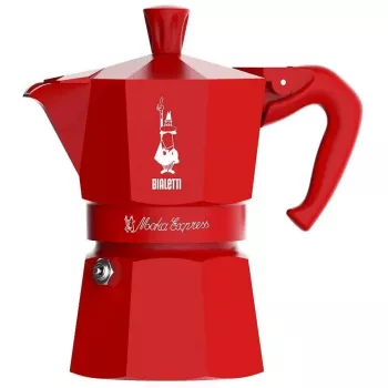 Plīts virsmas kafijas automāts BIALETTI Moka Express 1TZ 1 krūze sarkans