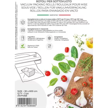 Vakuuma aizzīmogošanas ruļļi Magic Vac ANP 30 cm x 6 m — 30 cm platums, 6 m garums