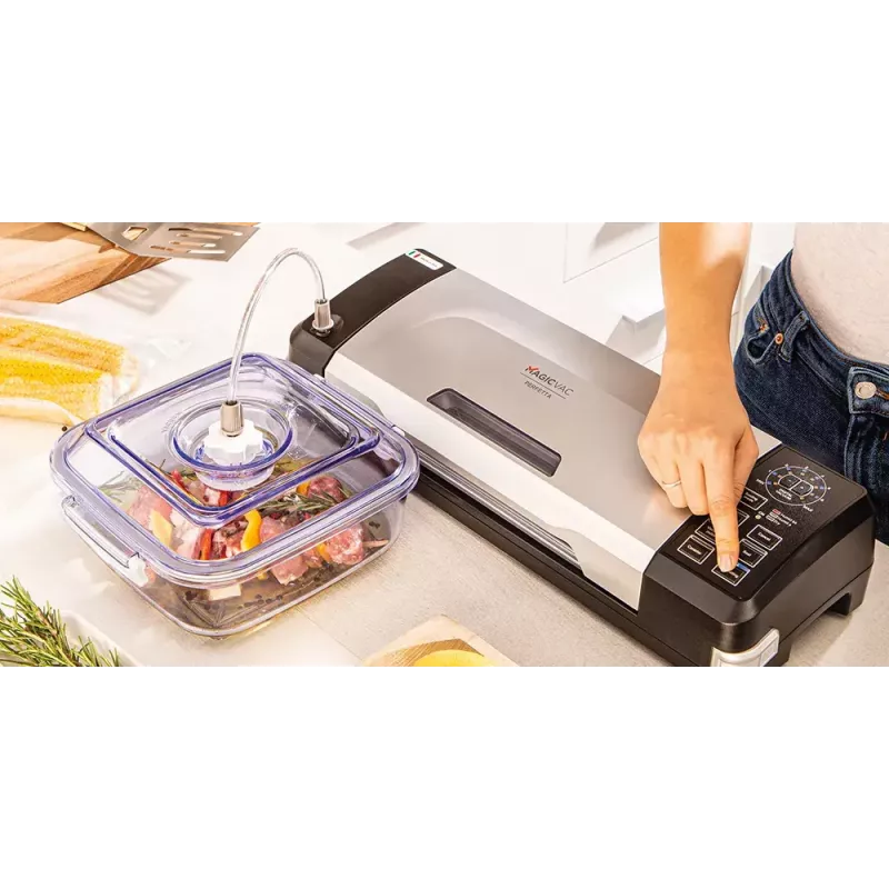 Vakuumētājs Magic Vac Perfetta Melns Pelēks 130W ABS