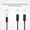 Audio stereo kabelis SBS Audio 3.5 mm ligzda ar sadalītāju