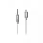 Audio kabelis SBS TEADAPTIPJACK35W 1m 3.5mm Lightning Balts