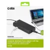 Barošanas bloks SBS Portable 90W piezīmjdatoriem, iekštelpām, melns, 2,2 m
