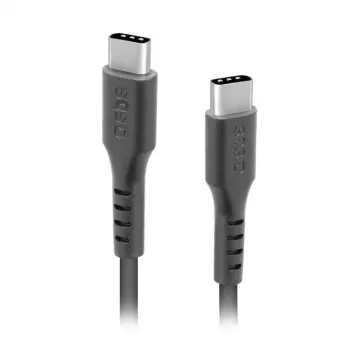 Datu un uzlādes kabelis SBS TECABLETCC31K USB C 1.5m USB 3.2 Gen 1