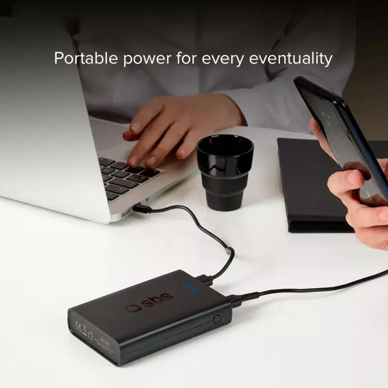 Ārējais akumulators SBS TTBB20000FASTK 20000 mAh