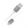 Lightning kabelis SBS GRECABLEUSBIP589W 1,2 m sudrabaini balts