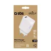 Mobilās ierīces lādētājs SBS GRETR1USB18W Universal balta AC ātrā uzlāde