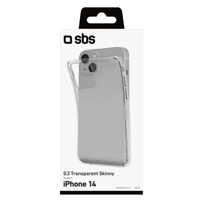 Vāciņš SBS TESKINIP1461T iPhone 14 Caurspīdīgs 15,5 cm