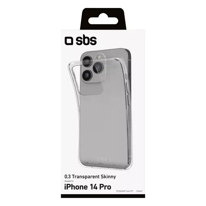 Vāciņš SBS TESKINIP1461PT iPhone 14 Pro 15,5 cm Caurspīdīgs