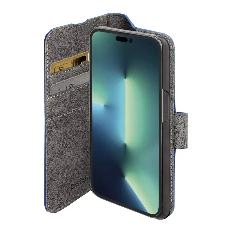 Maciņš-apvalks SBS TEBKWALIP1461PB iPhone 14 Pro 15,5 cm zils