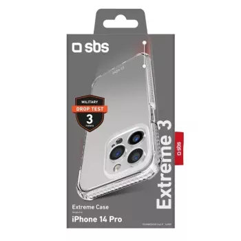 Vāciņš SBS Extreme X3 iPhone 14 Pro 15,5 cm Caurspīdīgs