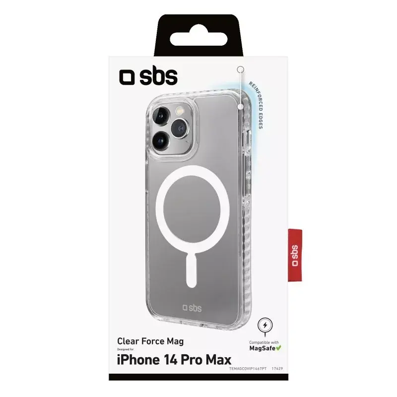 Vāciņš SBS TEMAGCOVIP1467PT iPhone 14 Pro Max 17 cm Caurspīdīgs