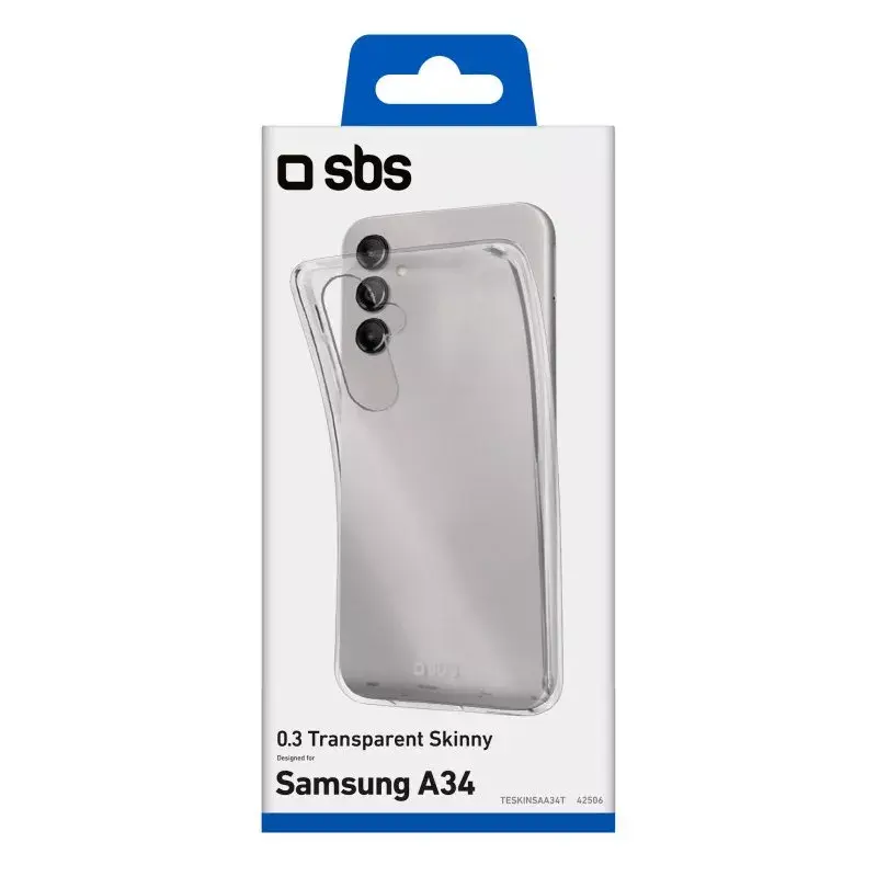 Vāciņš SBS Galaxy A34 16.8 cm caurspīdīgs vienkrāsains