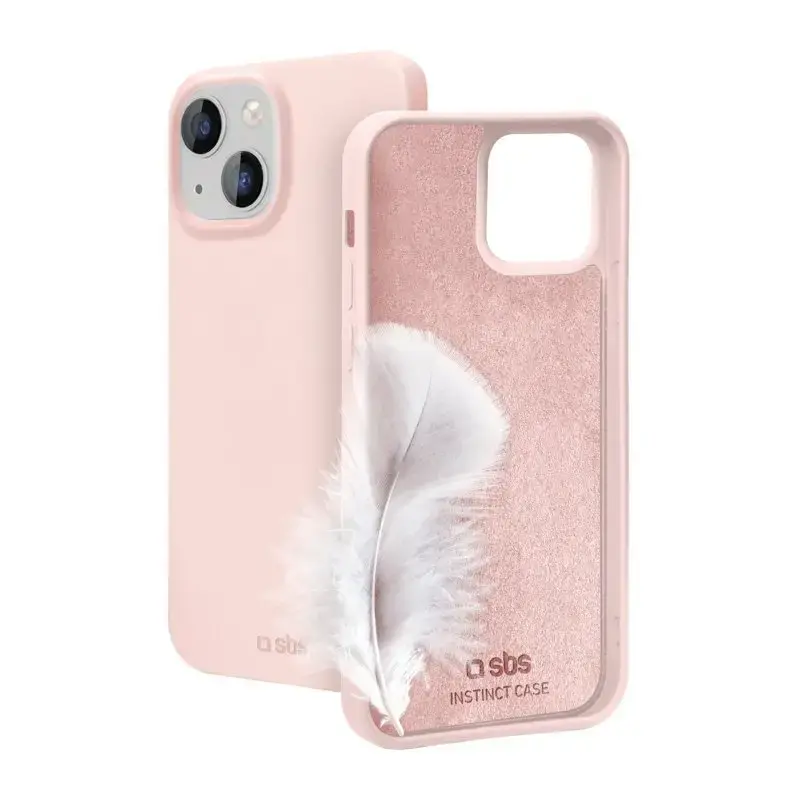 Vāciņš SBS TEINSTIP1561P rozā iPhone 15 15,5 cm (6,1 collas)