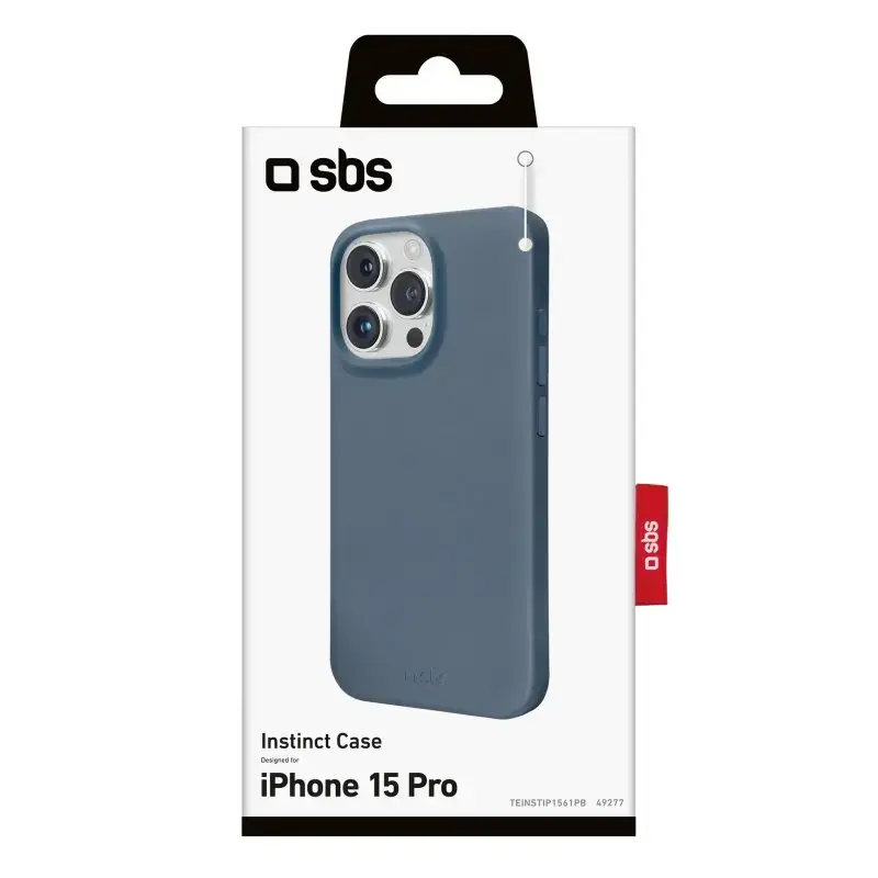 Cover SBS TEINSTIP1561PB iPhone 15 Pro 15.5 cm Blue