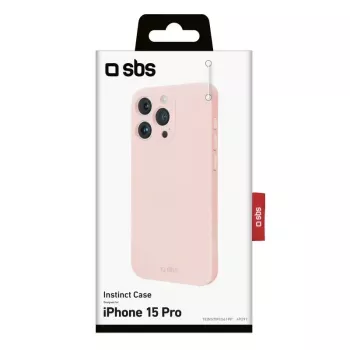 SBS TEINSTIP1561PP vāciņš iPhone 15 Pro 15.5 cm rozā