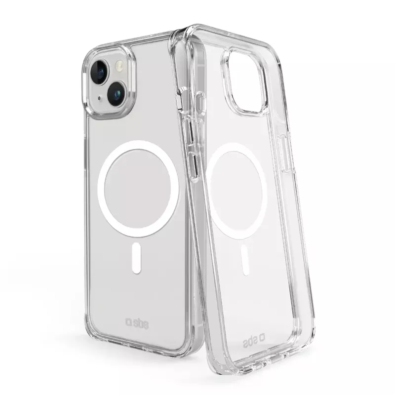 Vāciņš SBS TELIGMAGIP1567T caurspīdīgs iPhone 15 Plus/14 Plus 17 cm