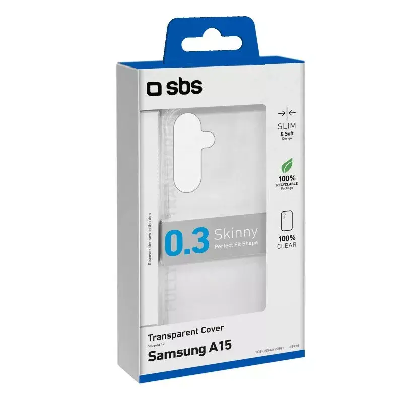 Cover SBS TESKINSAA155GT Samsung Galaxy A15 16.5 cm Caurspīdīgs