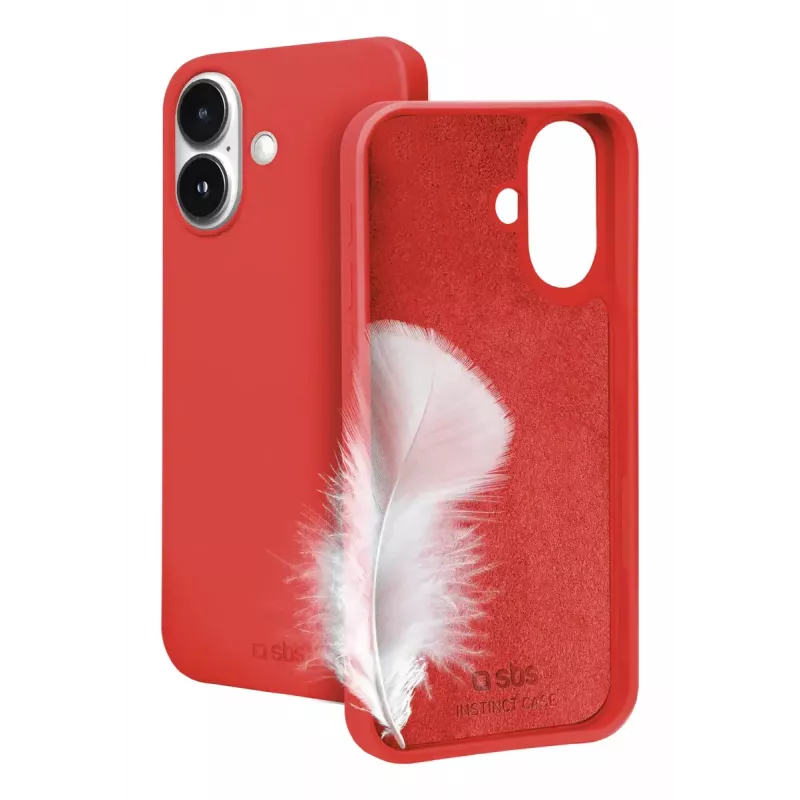 Vāciņš SBS TEINSTIP1661R mobilā tālruņa maciņš Sarkans 15,5 cm (6,1 collas)
