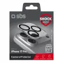 Ekrāna un aizmugures aizsargs ar kameras objektīva aizsargu SBS TECAMGLIP1763P Apple iPhone 17 Pro / 17 Pro Max, silikona un rūdīta stikla, caurspīdīgs, 1 gab.