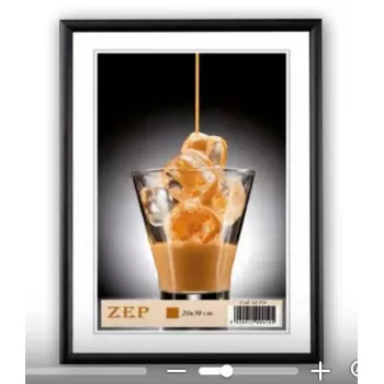ZEP Basic Melns Alumīnija Attēlu Rāmis 30x40 cm