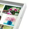 Multi picture frame ZEP W006 Wood balta 447x347 mm
