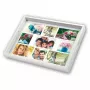 Multi picture frame ZEP W006 Wood balta 447x347 mm