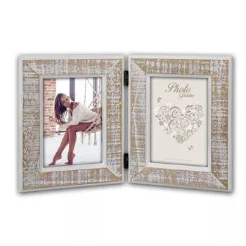 Foto rāmju komplekts ZEP Levico 2Q Natural balta