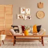 Bilžu rāmīšu komplekts ZEP Kriss 4Q Wood Brown balta 310x340 mm