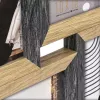 Bilžu rāmīšu komplekts ZEP Vercelli melna brūna MDF 535x320 mm