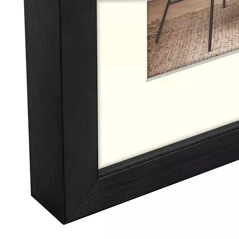 Viena attēla rāmis ZEP V4557B melns koks 150x205mm