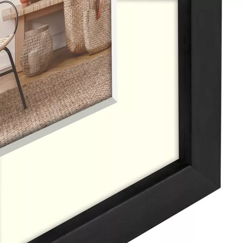 Viena attēla rāmis ZEP V4568B Melns Koks 170x220 mm