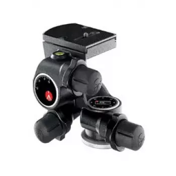 Statīva galva Manfrotto 410 Junior Geared Head melna alumīnija