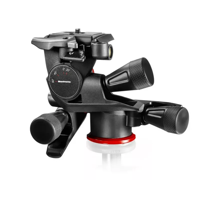 Statīva galva Manfrotto MHXPRO-3WG melna tehnopolimērs 3/8 collu