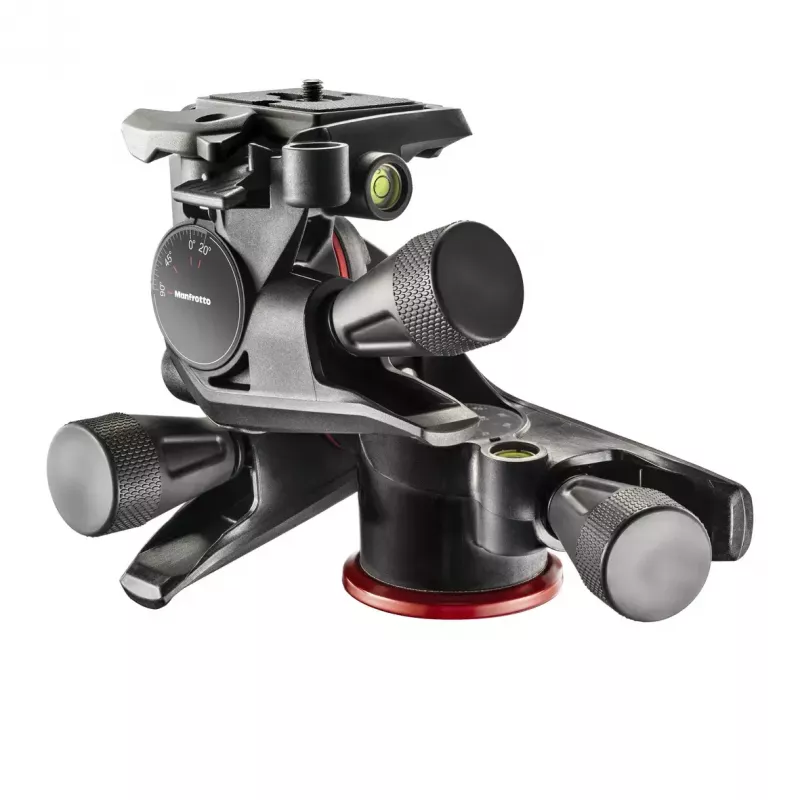 Statīva galva Manfrotto MHXPRO-3WG melna tehnopolimērs 3/8 collu