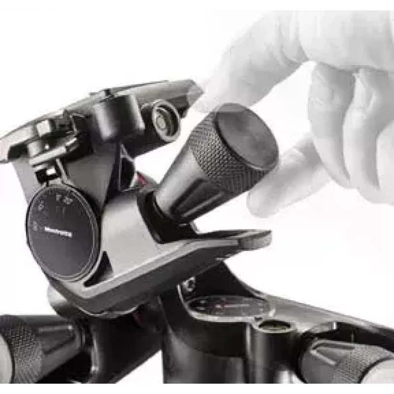 Statīva galva Manfrotto MHXPRO-3WG melna tehnopolimērs 3/8 collu