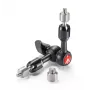 Statīvu piederums Manfrotto 244MICRO — Alumīnijs/Tērauds, 150 mm garums, 3 kg ietilpība, Melns