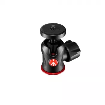 Statīva galva Manfrotto 492 Centre Ball Head melna sarkana 1/4 collas