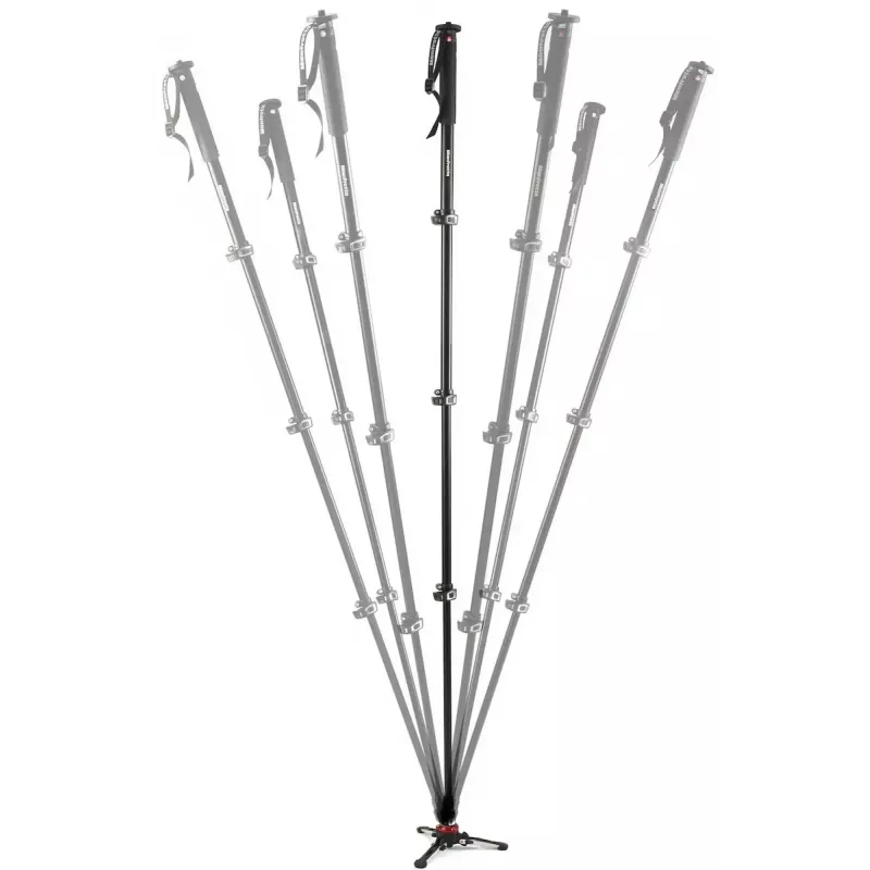 Monopod Manfrotto MVMXPRO500 Alumīnija melns