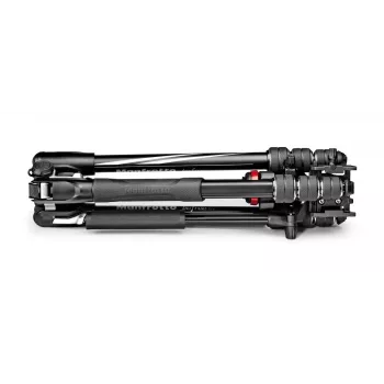 Statīvs Manfrotto MVKBFRT-LIVE Digitālajām/filmu kamerām 3 kājas Melns Sarkans Sudrabains