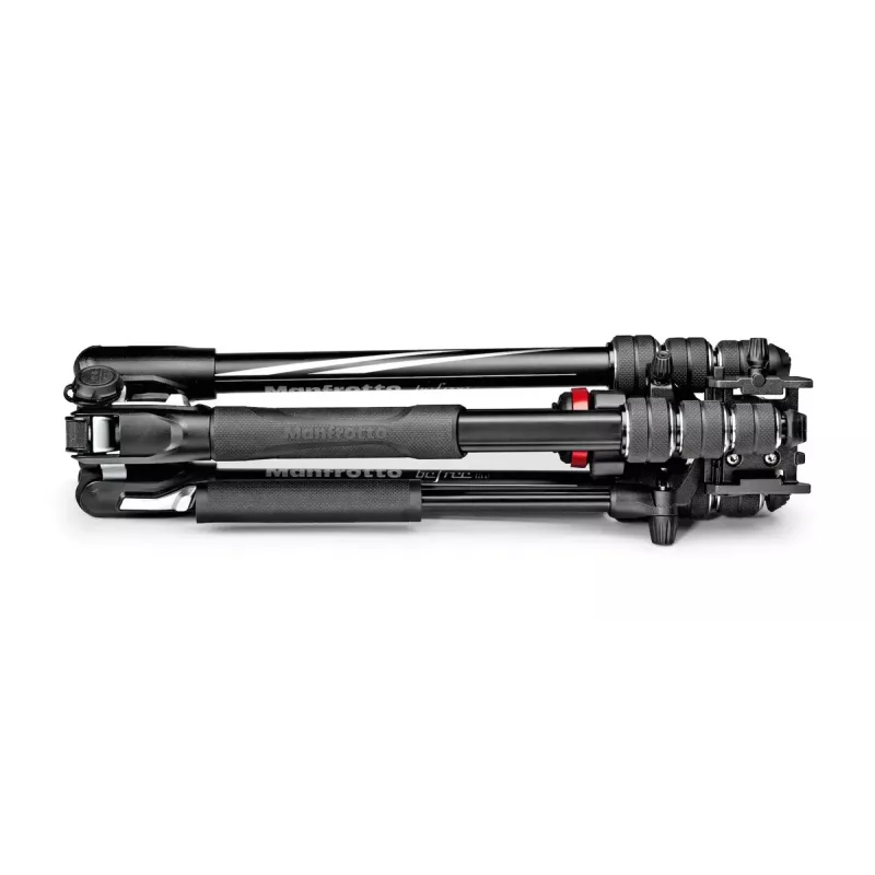 Statīvs Manfrotto MVKBFRT-LIVE Digitālajām/filmu kamerām 3 kājas Melns Sarkans Sudrabains