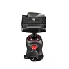 Statīva galva Manfrotto MH490-BH Melna Alumīnija 1/4 collu Lodes galva Augstums 90 mm Svars 190 g