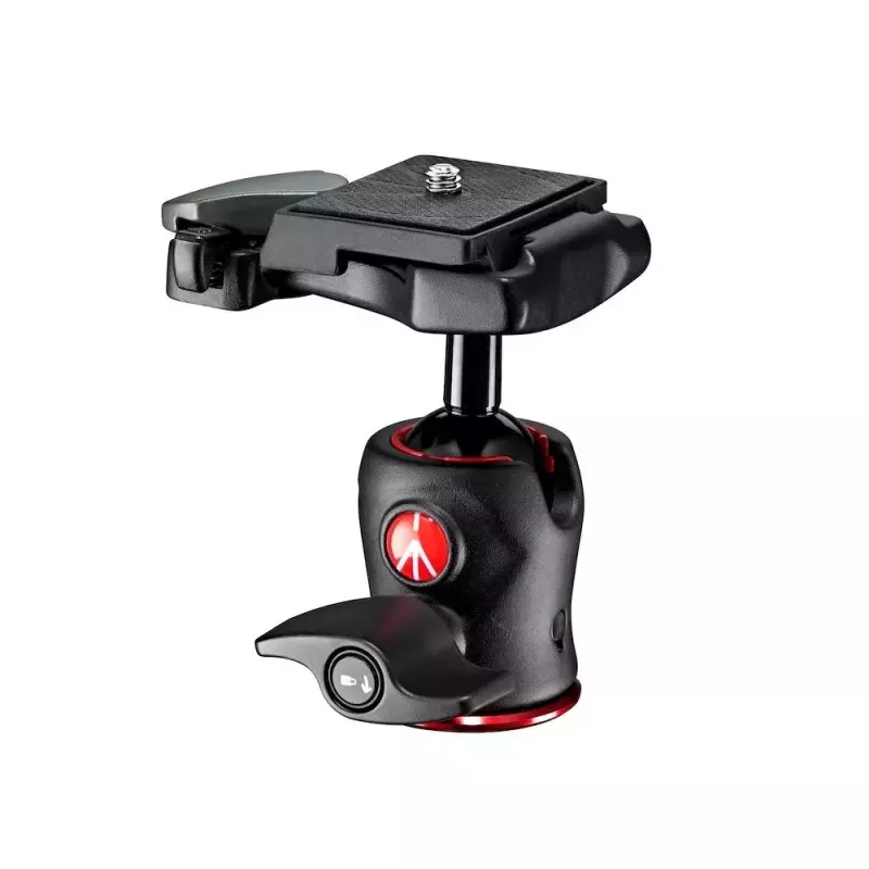 Statīva galva Manfrotto MH490-BH Melna Alumīnija 1/4 collu Lodes galva Augstums 90 mm Svars 190 g