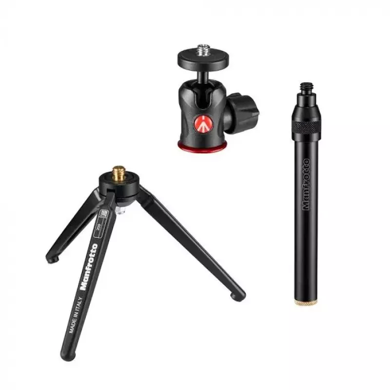 Tripod Manfrotto 209,492LONG-1 3 legs Melns 35.5cm max height