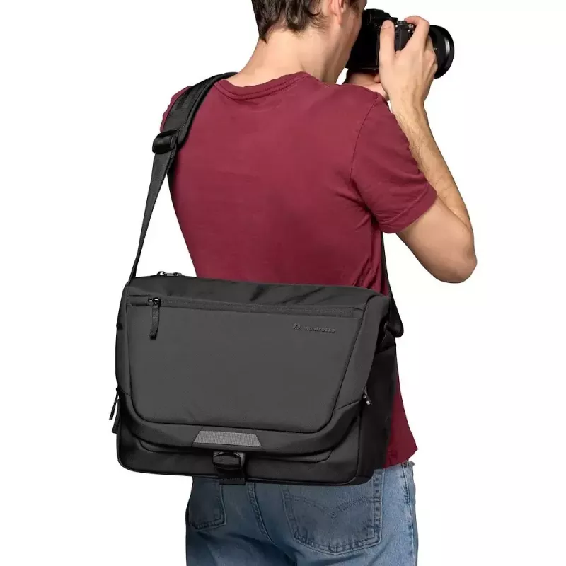 Messenger soma Manfrotto MB MA3-M-M Melna Universāla Plecu siksna