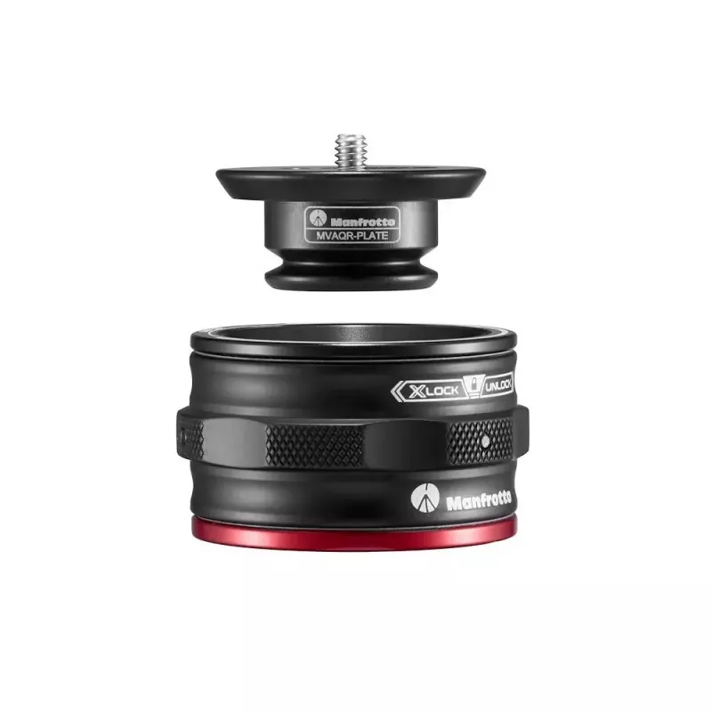 Bāze Manfrotto MVAQR-BASE melna alumīnija 20kg ietilpība