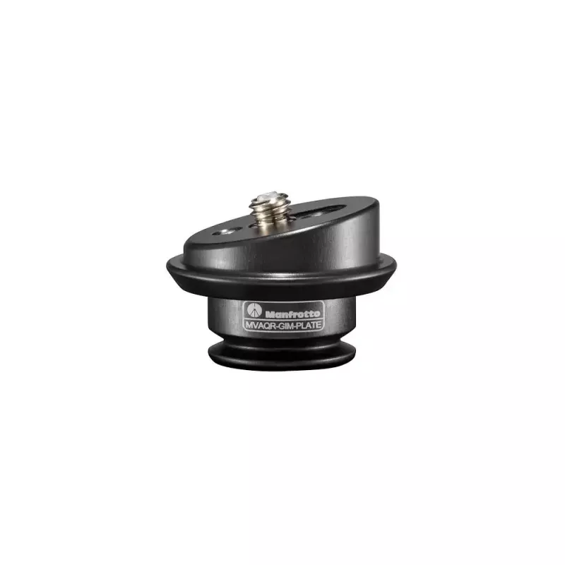 Montāžas plāksne Manfrotto MVAQR-GIM-PLATE Alumīnijs Melna 50mm x 35mm